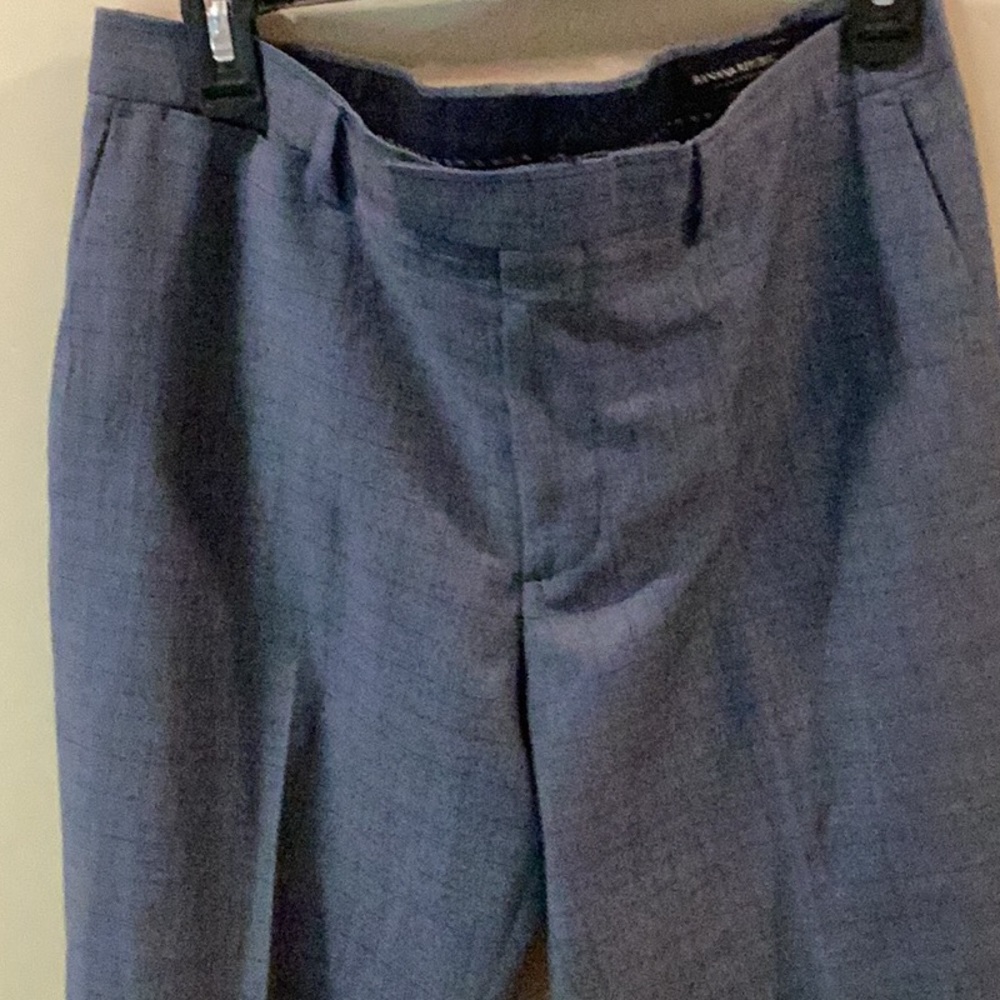 Banana Republic and Guabello grey pinstriped pants. Size 31 X 30